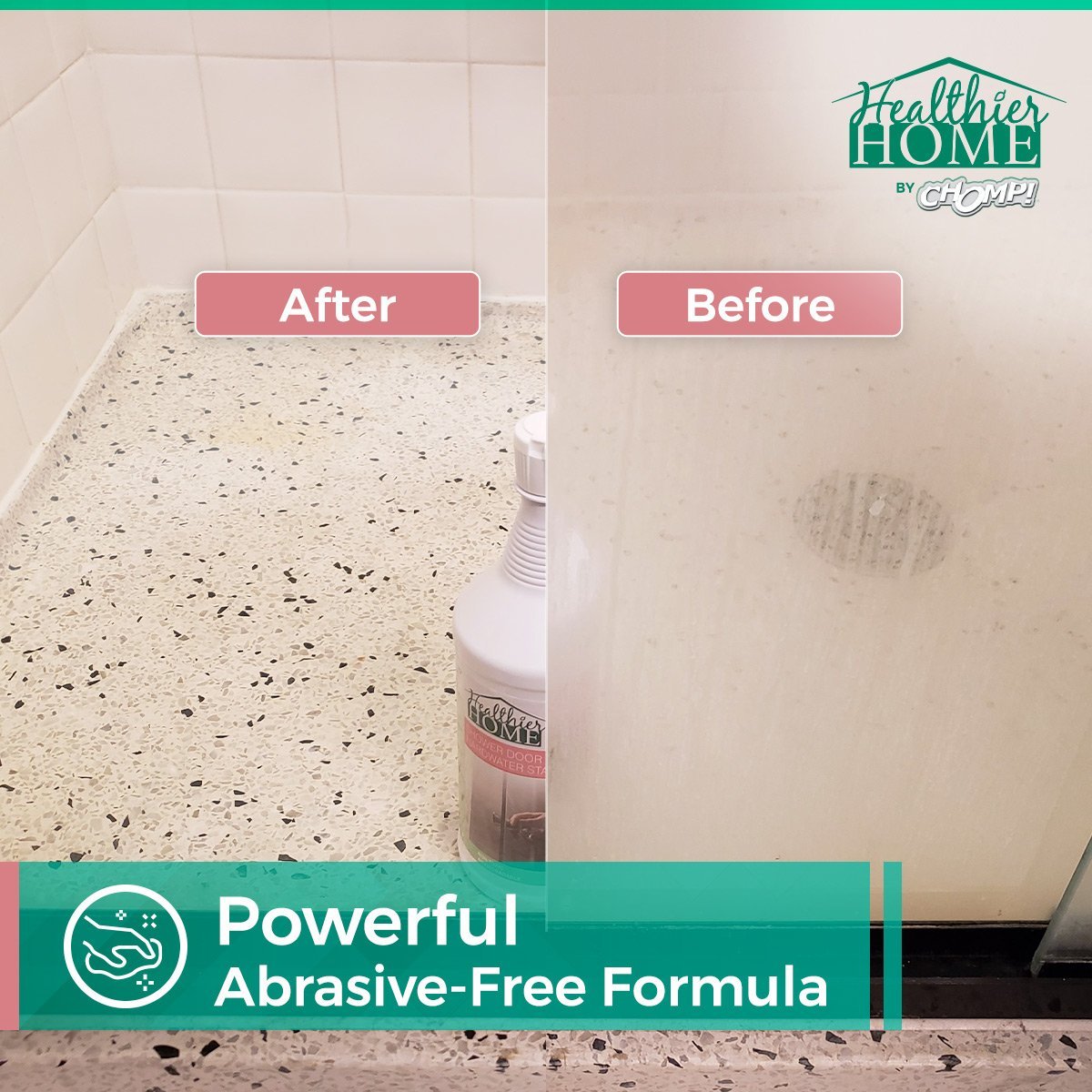 Shower Door Magic 6-In-1 Hardwater Stain Cleaner Gel