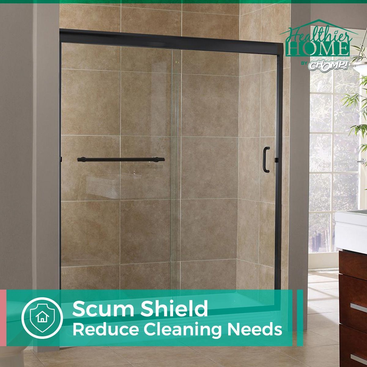 Shower Door Magic 6-In-1 Hardwater Stain Cleaner Gel