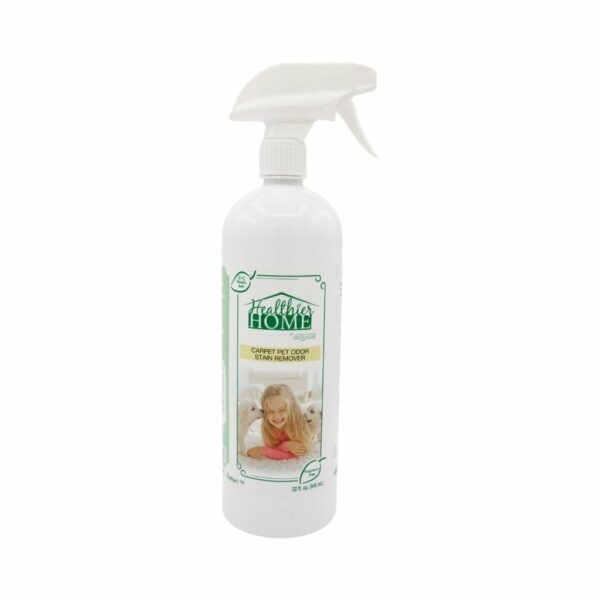 (32 oz) Carpet Pet Odor Stain Remover w Spray Nozzle
